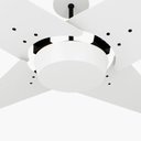 Ver imagem 2 de Ventilador de Teto Natuvent Callis No Light 4 Pás Madeira Branco 220v
