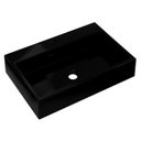 Ver imagem 1 de Cuba Pia de Apoio para Banheiro Retangular 55cm Ivy C08 Preto - Mpozenato