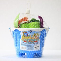 Kit 10 Balde de Areia Brinquedo de Praia Infantil Sortido - 8