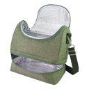 Ver imagem 2 de Bolsa Térmica C/ 2 Compartimentos Jacki Design - Joy Verde
