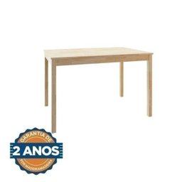 Mesa de Madeira Maciça com 4 Cadeiras Mandacaru Cabecasa MadeiraMadeira - 4
