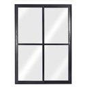 Ver imagem 5 de Porta de Alumínio Maxx de Correr 2 Folhas Móveis Preto - 210x160