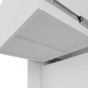 Ver imagem 7 de Guarda Roupa Casal com Espelho 2 Portas 3 Gavetas Sevilha Branco