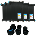 Ver imagem 1 de Kit Aquecedor Solar Piscina 24placas 3 Metros Ts-solar Rosca