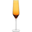 Ver imagem 1 de Jogo 2 Peças Taça de Vidro 195ml Âmbar 26x7x7cm Vinho Água Espumante Champagne