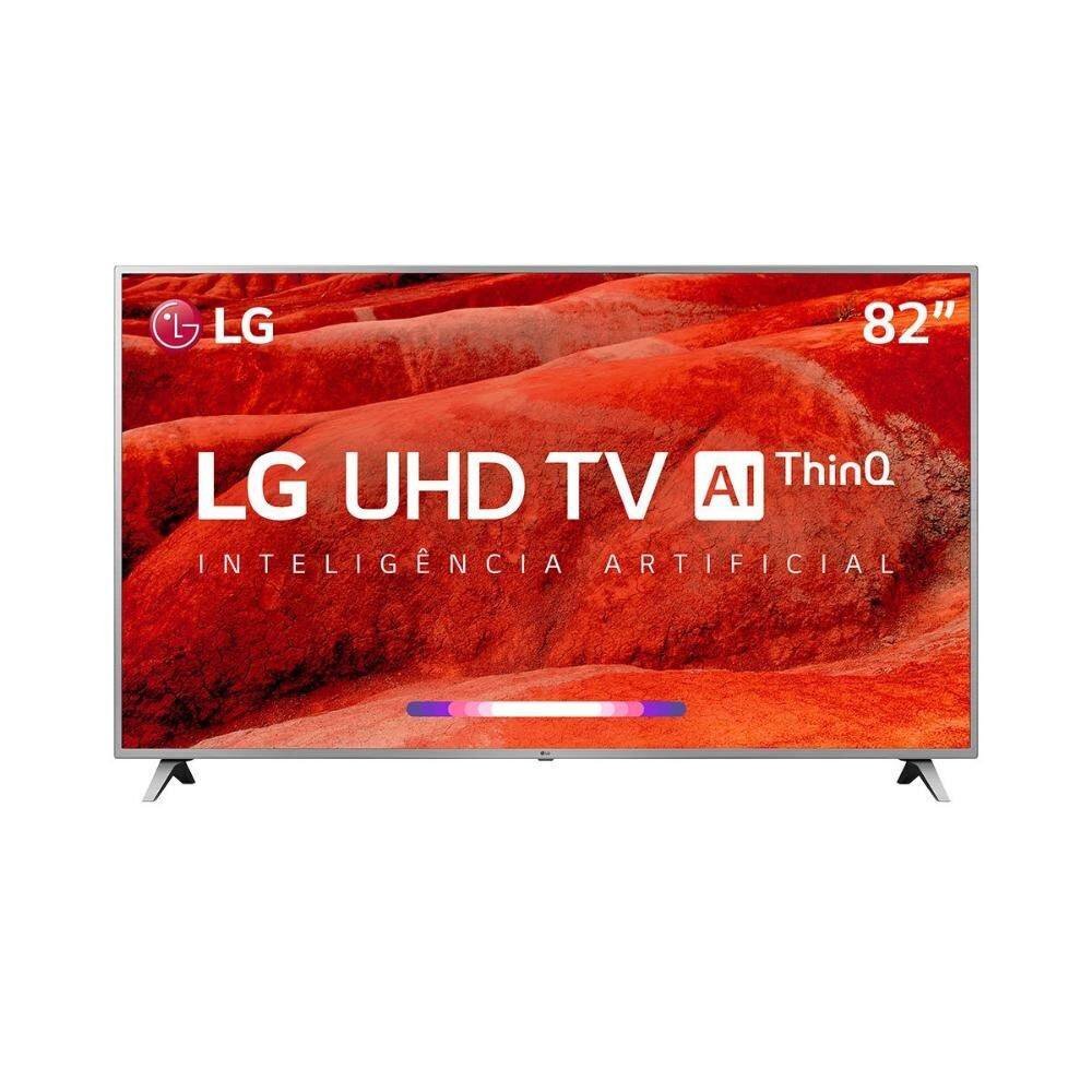 Smart TV LG 82" UHD 4K Controle Smart Magic ThinQ Ai 86UM7570 ...