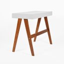 Ver imagem 4 de Escrivaninha Mesa Escritório 2 Gavetas 100% MDF Iza Espresso Móveis