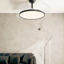 Ver imagem 5 de Ventilador de Teto Aliseu Lótus Bivolt Preto com Controle Remoto