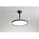 Ver imagem 7 de Ventilador de Teto Aliseu Lótus Bivolt Preto com Controle Remoto