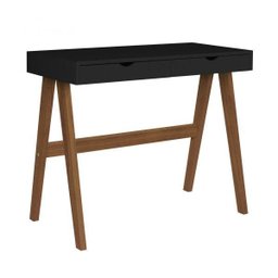 Escrivaninha 2 Gavetas 100% MDF Iza Espresso Móveis - 2