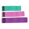 Kit 3 Faixas Elasticas de Exercicio Hip Resistance Bands - Fitness - 1