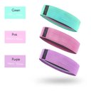 Ver imagem 2 de Kit 3 Faixas Elasticas de Exercicio Hip Resistance Bands - Fitness