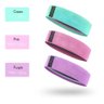 Kit 3 Faixas Elasticas de Exercicio Hip Resistance Bands - Fitness - 2