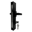 Ver imagem 1 de Fechadura Porta Giro Alumínio Preto Fosco Design Moderno e Seguro Dl13