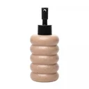 Ver imagem 2 de Porta Sabonete Liquido Elipse 280ml Nude Ceramica