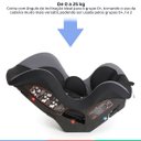 Ver imagem 6 de Cadeirinha de Bebe Reclinável Para Auto De 0 Até 25 kg Grupos 0+,1 e 2 Maximus Galzerano Cadeirinha