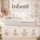 Ver imagem 6 de Quarto Infantil Completo com Minicama Montessoriana e Colchão Incluso Pirulito Multimóveis MP4905