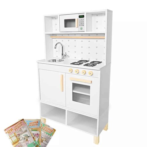 Módulo Crescer Cozinha Infantil - Branco