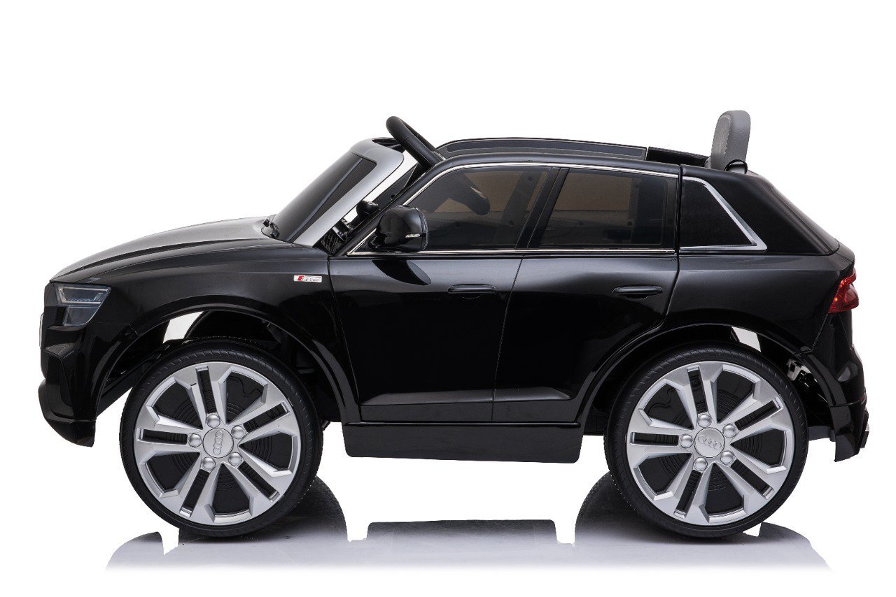 Mini Audi Q 8 Preto Carro Elétrico Infantil A Bateria Para Crianças Motorizado Meninos Meninas Bebê - 3