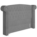 Ver imagem 2 de Cabeceira Cama Box Casal 195cm Sofia Bouclê Cinza