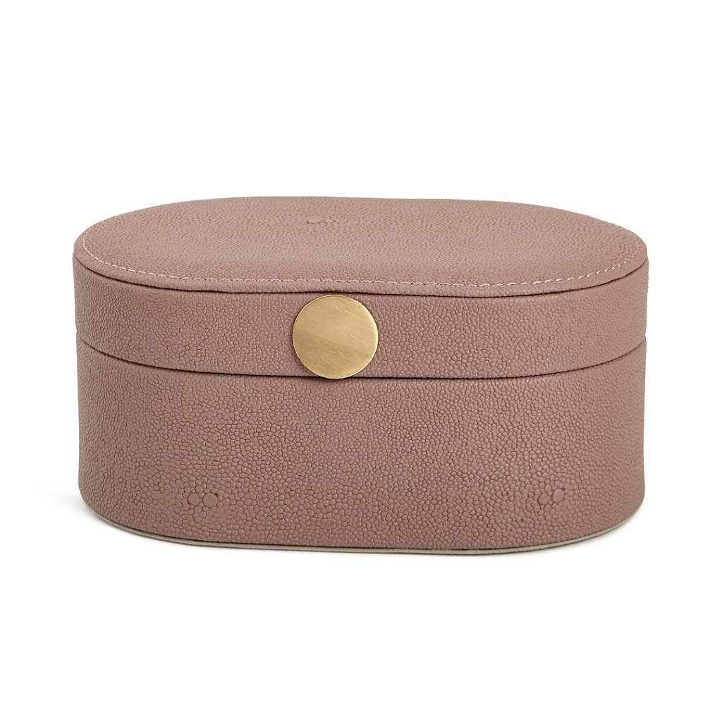 Caixa Decorativa em Mdf e Pu - Nude (p)