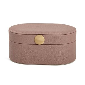 Caixa Decorativa em Mdf e Pu - Nude (p)