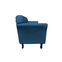 Ver imagem 4 de Namoradeira Decorativa Dália Bouclé Azul Marinho