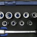 Ver imagem 2 de Jogo de Soquetes Sextavados e Estriados 6 À 22mm de 3/8" com 23 Peças - Gedore 014203