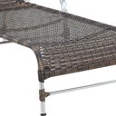 Ver imagem 4 de 2 Espreguiçadeiras Catar + Mesa Centro em Alumínio