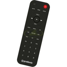 Controle Original Gradiente para Caixa Gca-102 Gca-103 Repõe Rc-103 para Caixa Gca-201 Gcl-105 Gcl-1 - 1