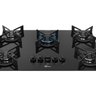 Cooktop a Gás Fischer 5 Bocas Fit Line Trempe Iron - 1
