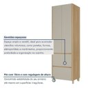 Ver mais imagens de Cozinha Rainha 5 Peças 8 Portas Reflecta 100% MDF Bege/Nature Greige