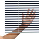 Ver imagem 4 de Persiana Horizontal 25mm Liso 1,80 X 1,60 Azul Escuro