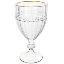 Ver imagem 1 de Taça de Cristal Transparente Fio de Ouro Imperial 330ml 1 Peça - Lyor