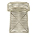 Ver imagem 6 de Kit 4 Cadeiras Empilhável Leme Fratini Aço Fendi Assento e Encosto Trama de Corda Náutica Fendi
