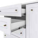 Ver imagem 6 de Conjunto Quarto Adulto Americano Branco/HP