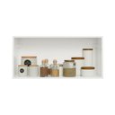 Ver imagem 3 de Armário de Cozinha Aéreo com 1 Porta Basculante 70cm Florença Multimóveis MP2428 Branco