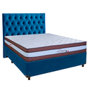 Ver imagem 1 de Kit Cama Box + Cabeceira + Colchão Casal Molas Ensacadas - Legaccy - Paropas