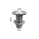 Ver imagem 5 de Cuba Pia Dalla para Banheiro com Valvula Oculta