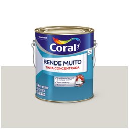 Tinta Acrílica Rende Muito 3,2 Litros Branco Gelo Fosco Coral - 1