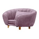Ver imagem 6 de Poltrona Cama Caminha Pet Baby Laddi Veludo Rose Dvinn