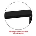 Ver imagem 7 de Estante de Estrutura Metálica com 6 Prateleiras 175cm(a)92acm(l)40cm(p) com Reforço Preto