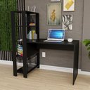 Ver imagem 2 de Mesa Escritório Escrivaninha 1,20m com Prateleiras Netmobil
