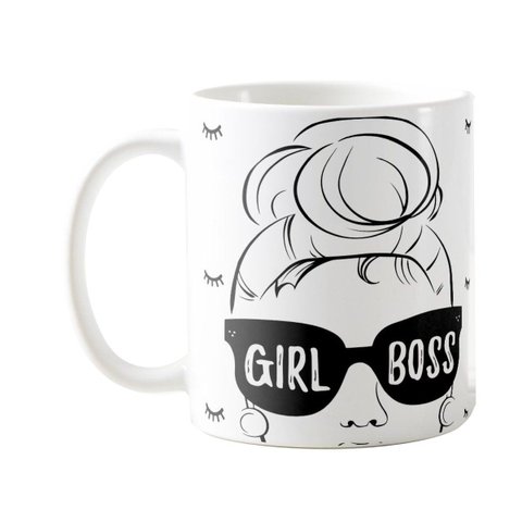 Caneca Personalizada Feminina para Chefe Girl Boss
