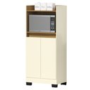 Ver imagem 2 de Balcão Jet 2 Portas Pérola/Mel - Móveis Primus