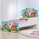 Ver imagem 1 de Cama Infantil Tick Fadinhas Meninas com Colchão