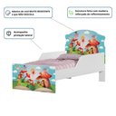 Ver imagem 2 de Cama Infantil Tick Fadinhas Meninas com Colchão