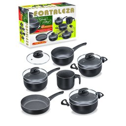 Jogo de Panelas Linha Gran Chef Artistic 6 Peças - Fortaleza - 7