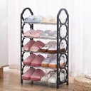 Ver imagem 6 de Sapateira Vertical Multiuso com 5 Prateleiras – Organizador para até 10 Pares de Calçados