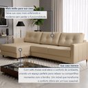 Ver imagem 6 de Sofá Living 260cm Chaise Lado Esquerdo Eros